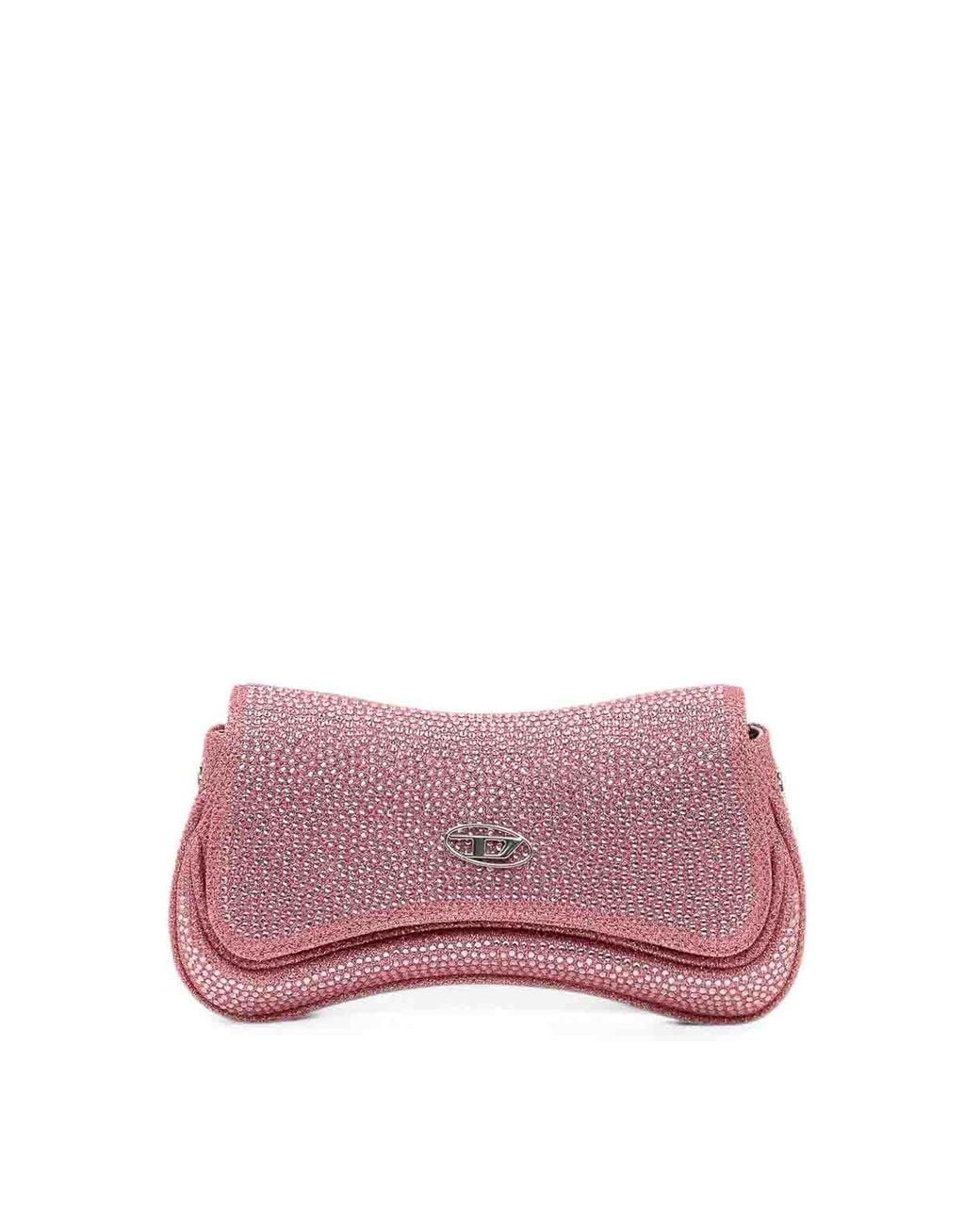 Pochette Decorata di DIESEL in Pink