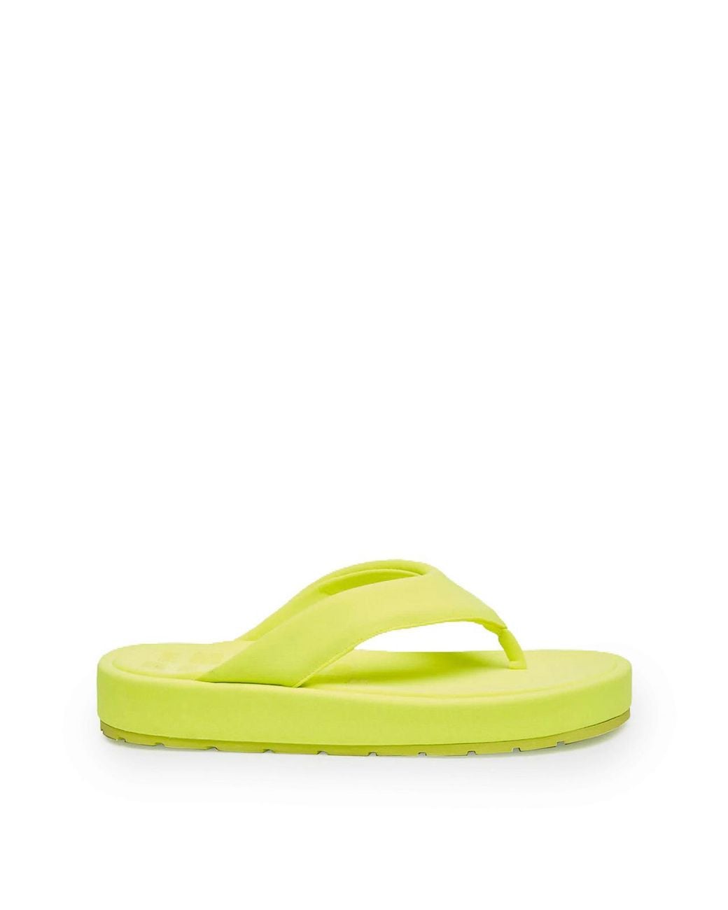 Bettina Vermillon Yellow Shoes Anastasia Flip-Flops
