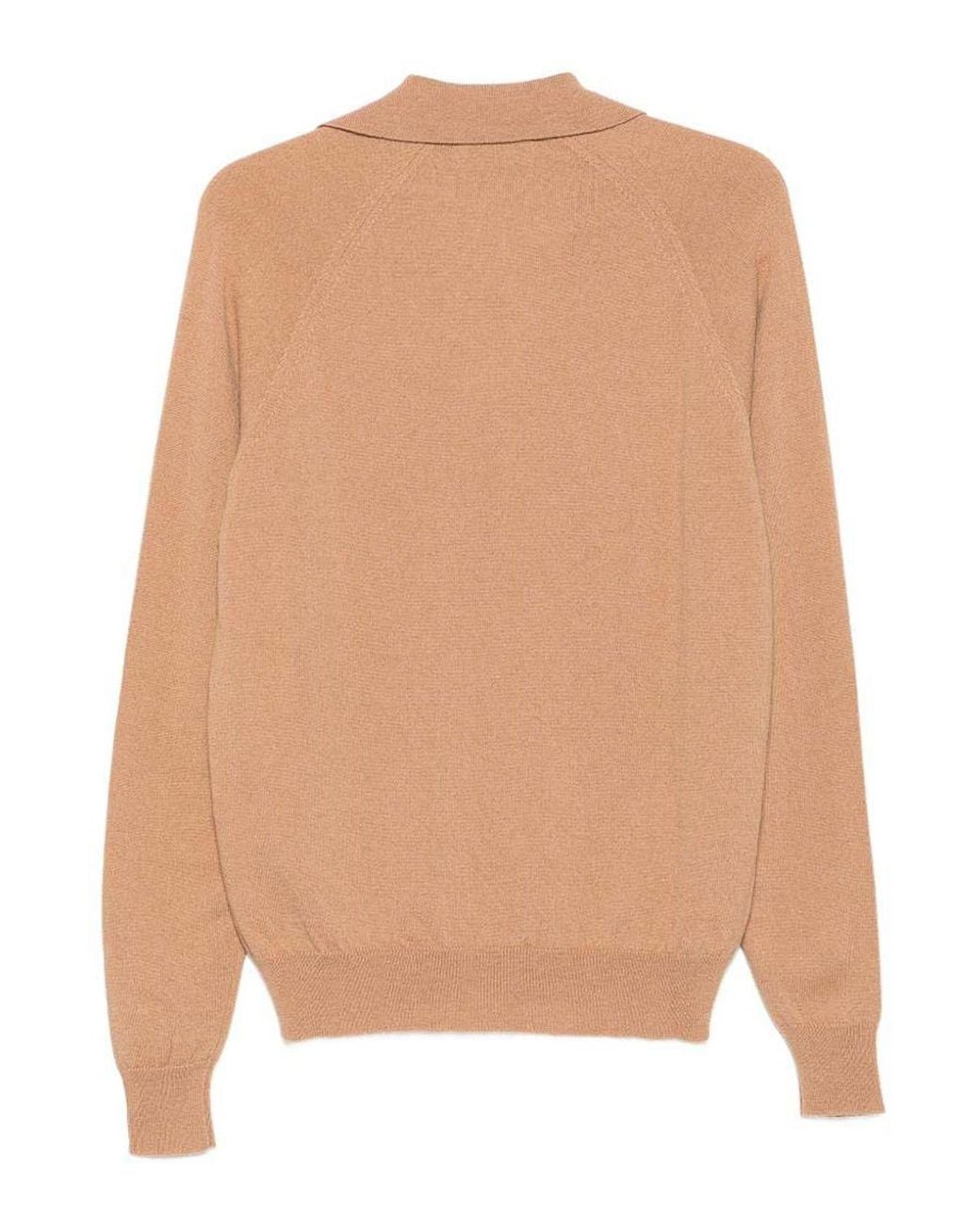 Lardini Natural Elegant Peach Polo Shirt for men