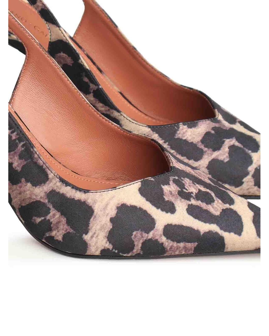 Giuliano Galiano Pink Holly Slingback Dcollet