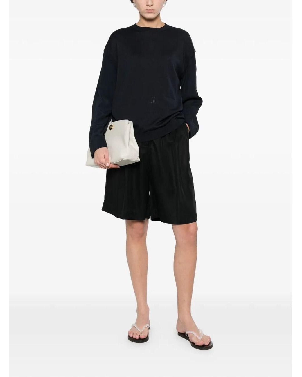 Fabiana Filippi Black Sleeveless Knit Vest