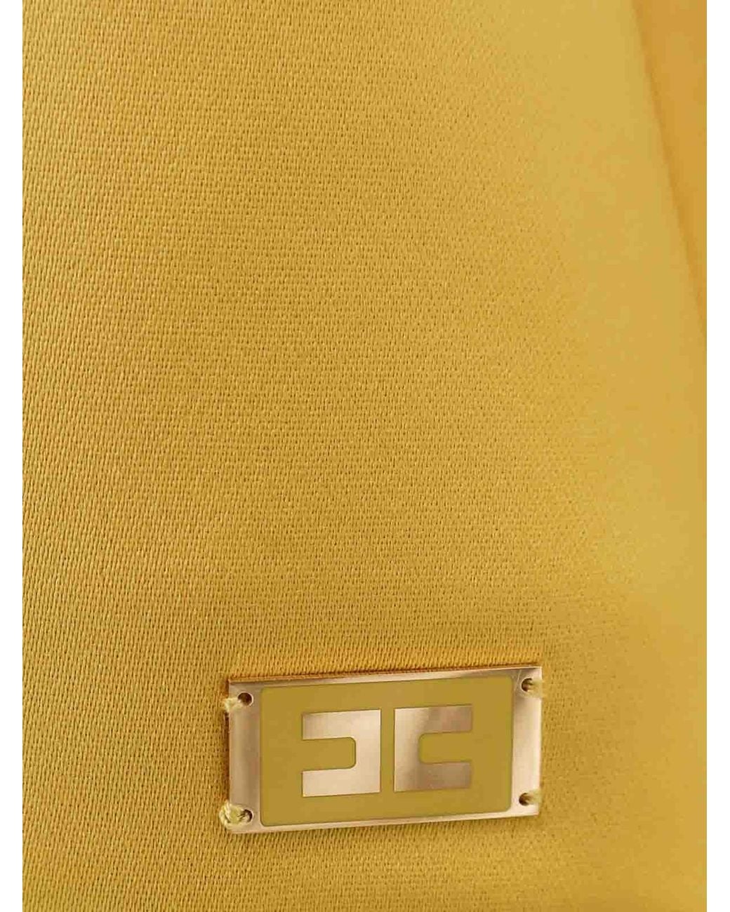 Elisabetta Franchi Yellow Vestito Mini Daily