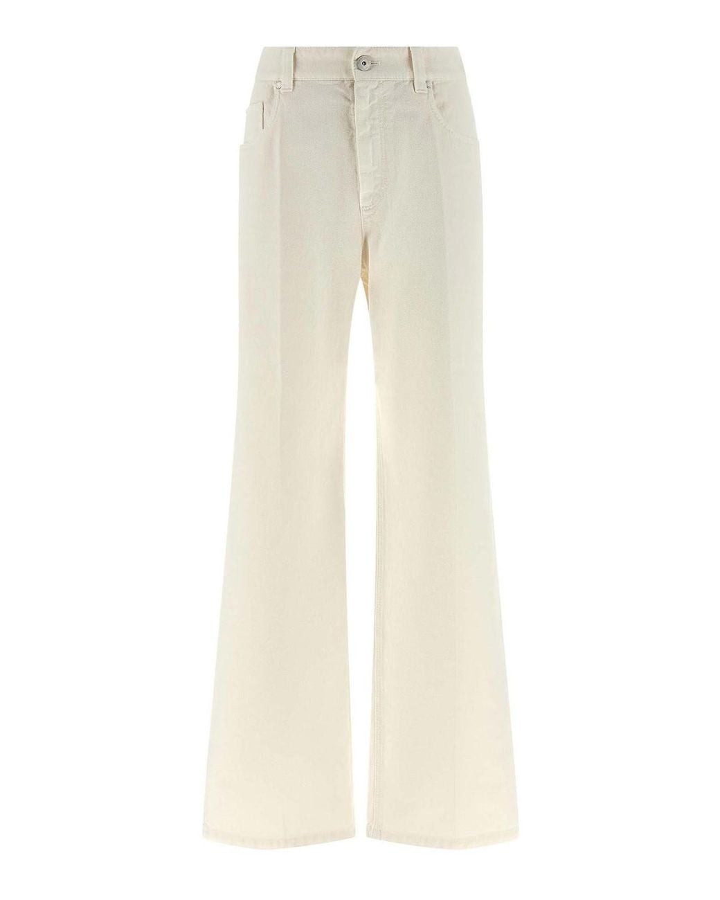 Brunello Cucinelli Natural The Contemporary Loose Jeans