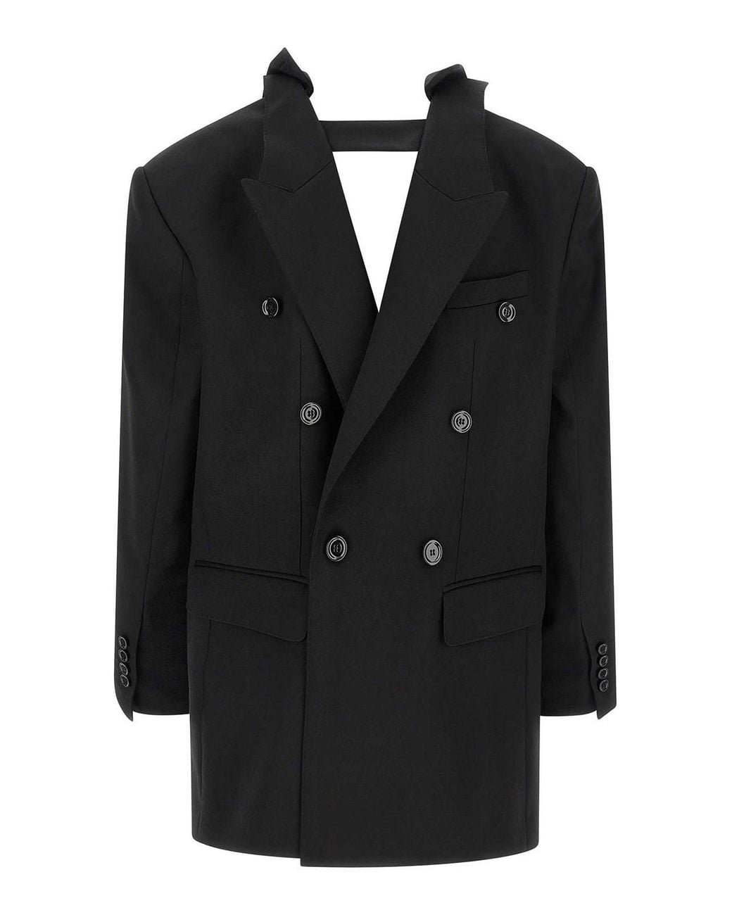 Dolce & Gabbana Black Duplex Blazer