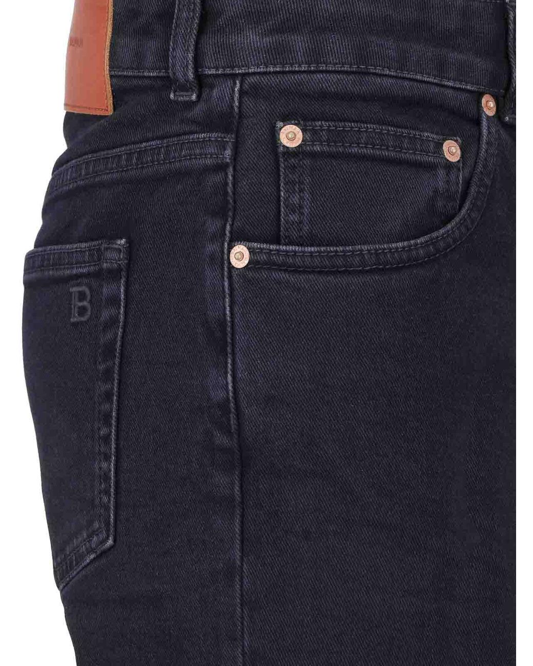 Balmain Blue Flared Jeans