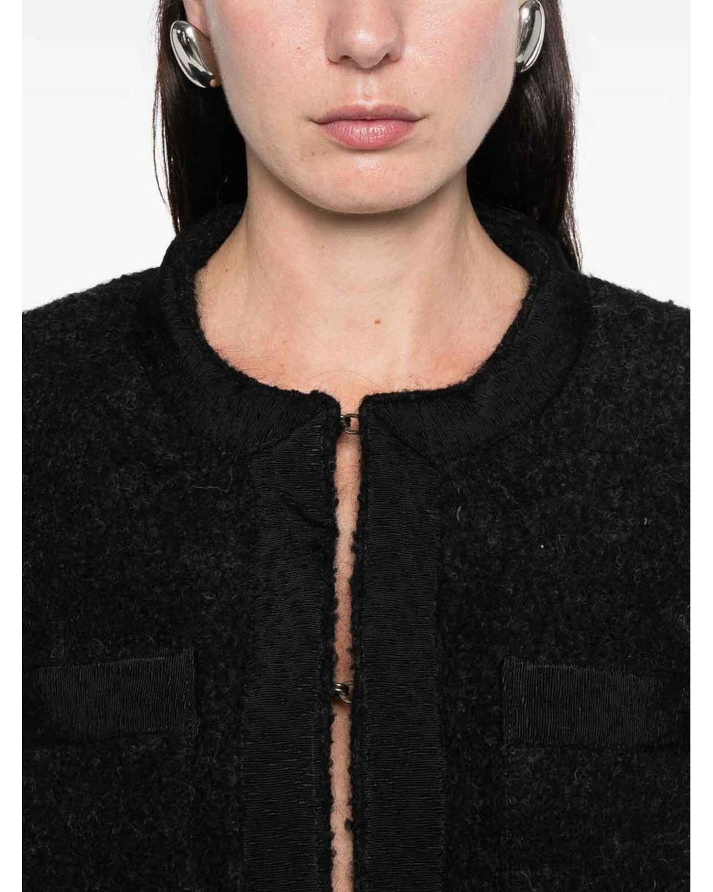 LN22 Black Wool Jacket