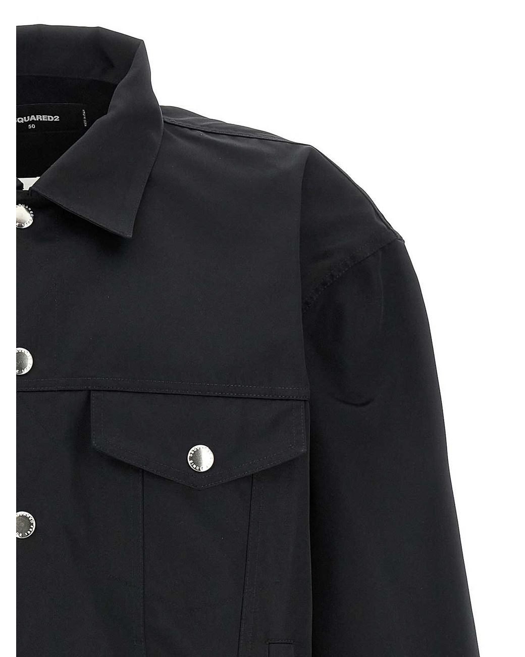 Blouson En Cuir DSquared² pour homme en coloris Blue