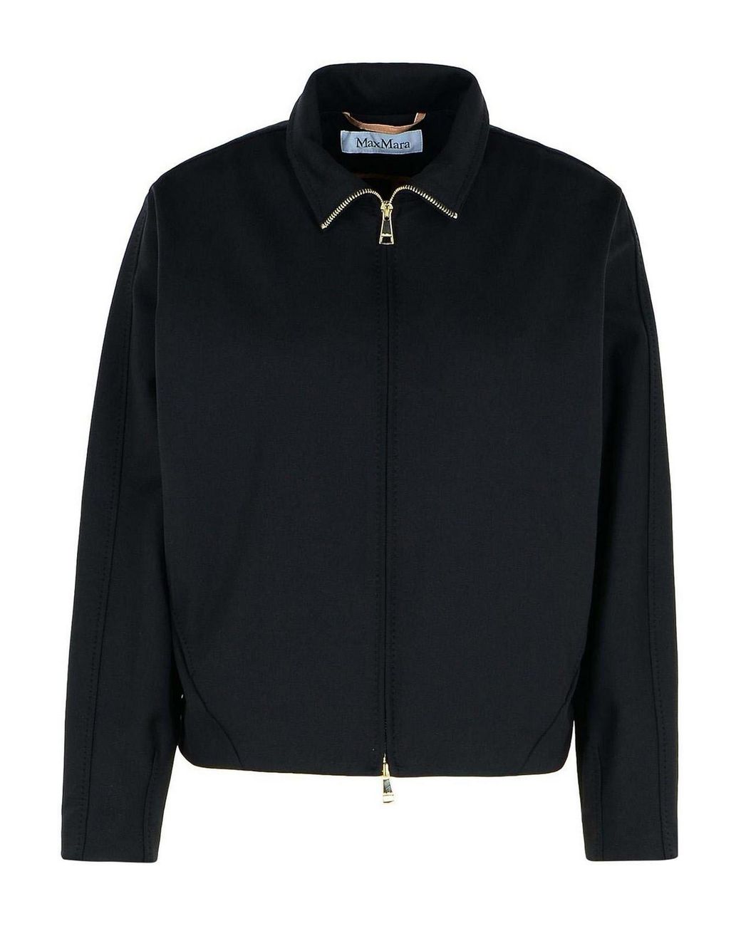 ブルゾン Max Mara PLAVA - Polyamide blend sweatshirt max-mara-Black-Plava-Polyamide