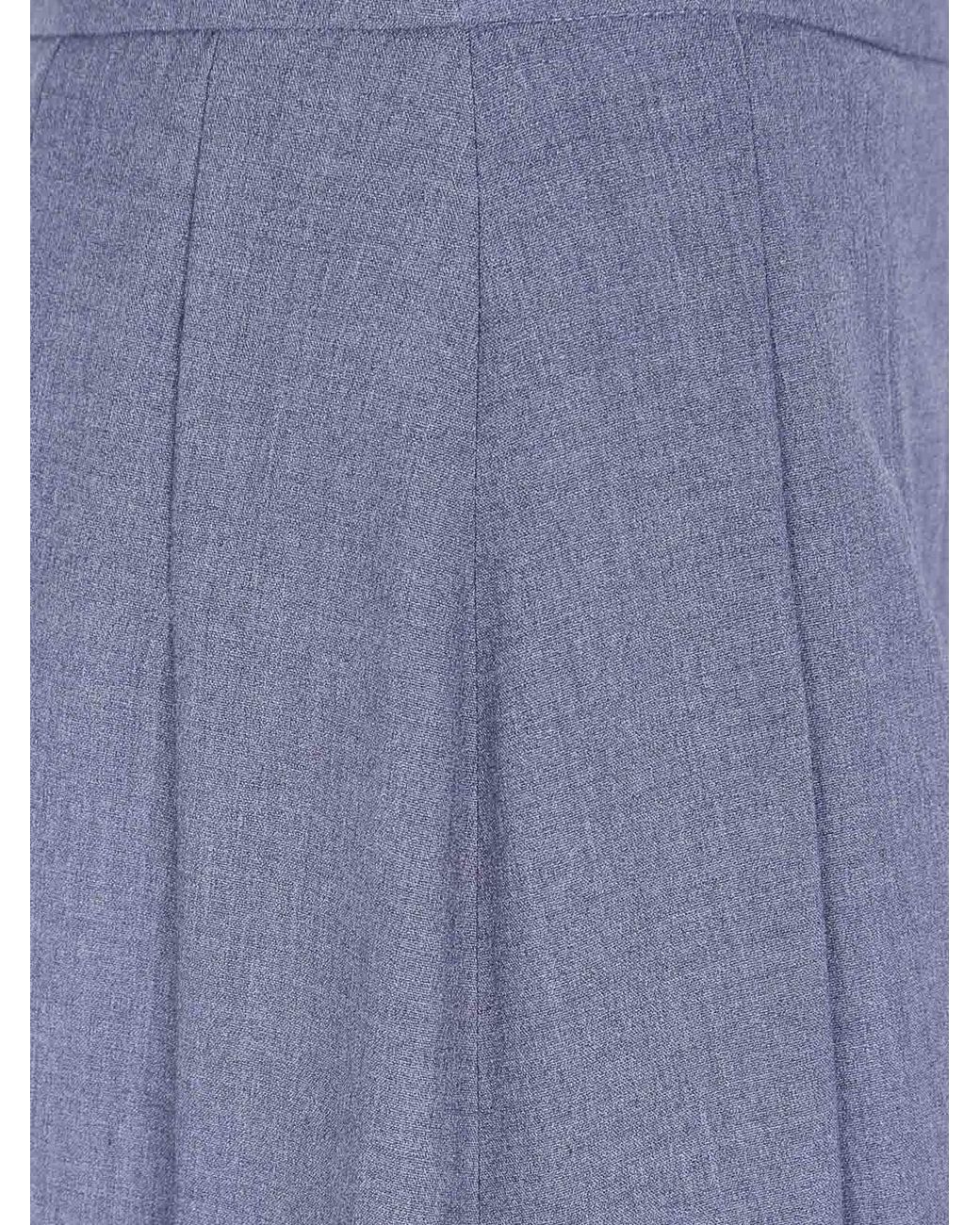 DR. HOPE Blue Classic Skirt