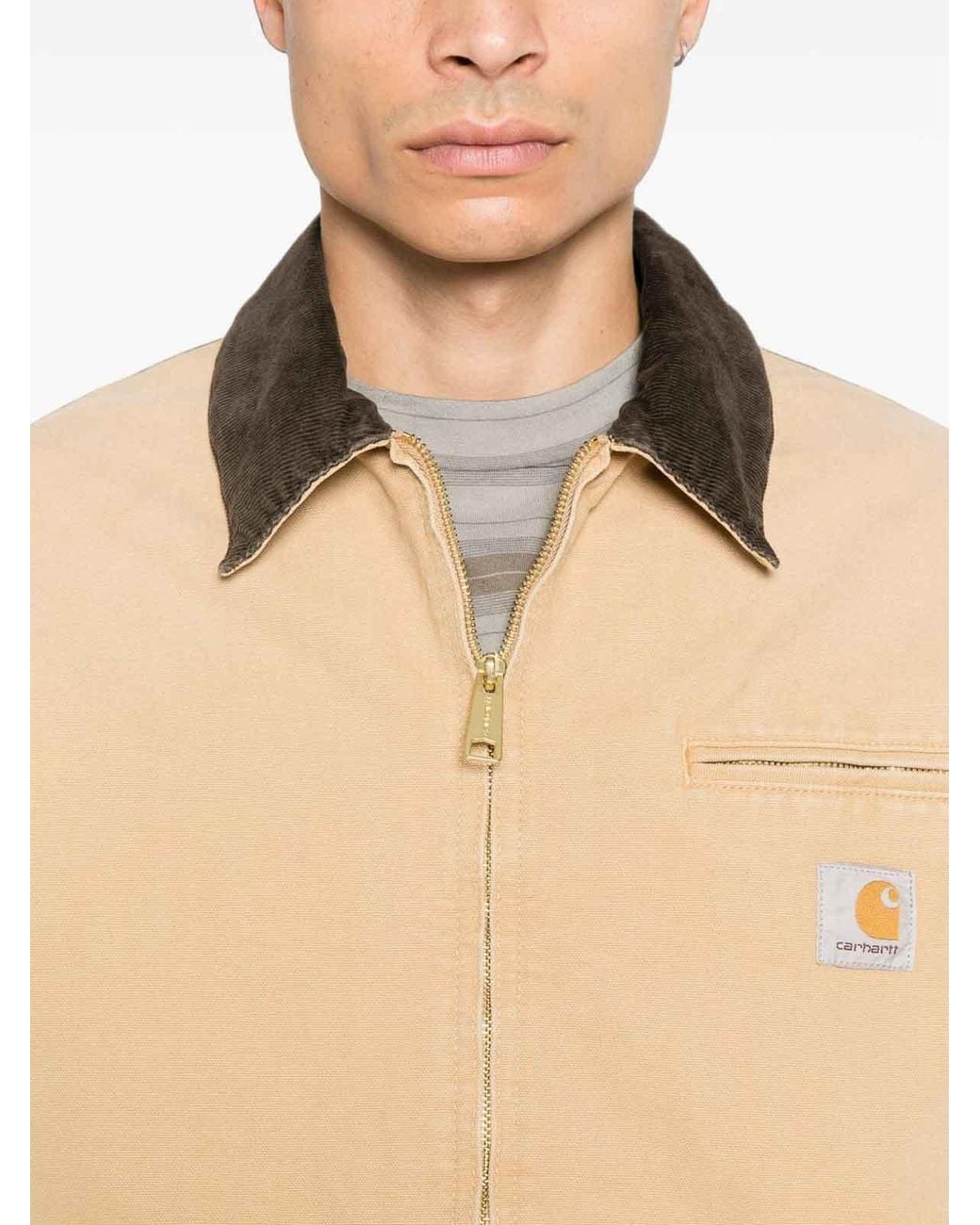 Carhartt Natural Cotton Shirt Jacket for men