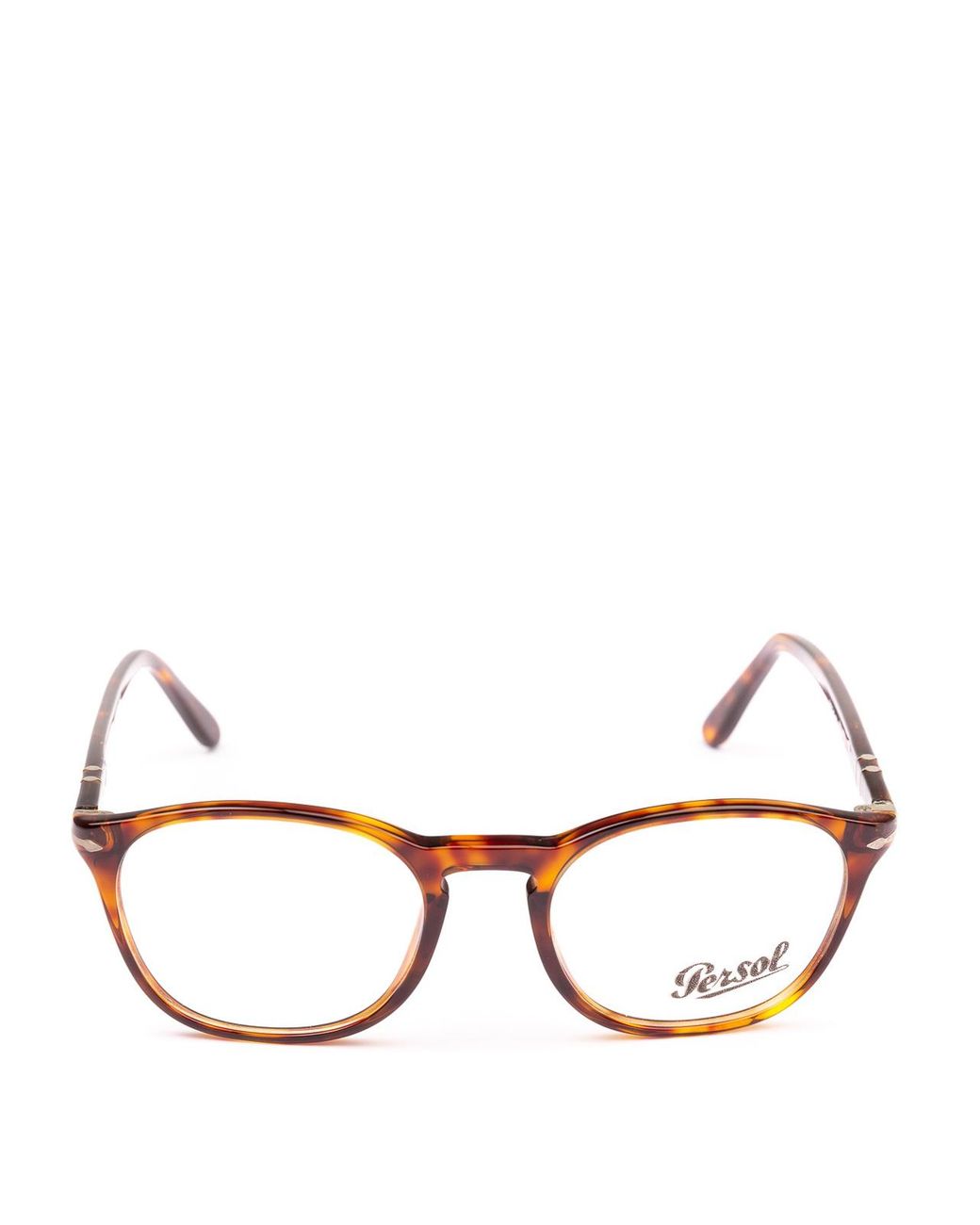 Persol Brown Token Tortoiseshell Havana Optical Glasses for men