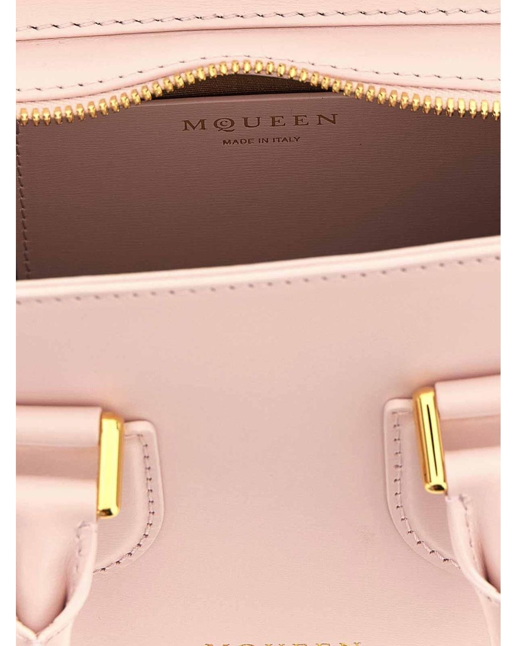 McQueen Pink Birde Mini Handbag
