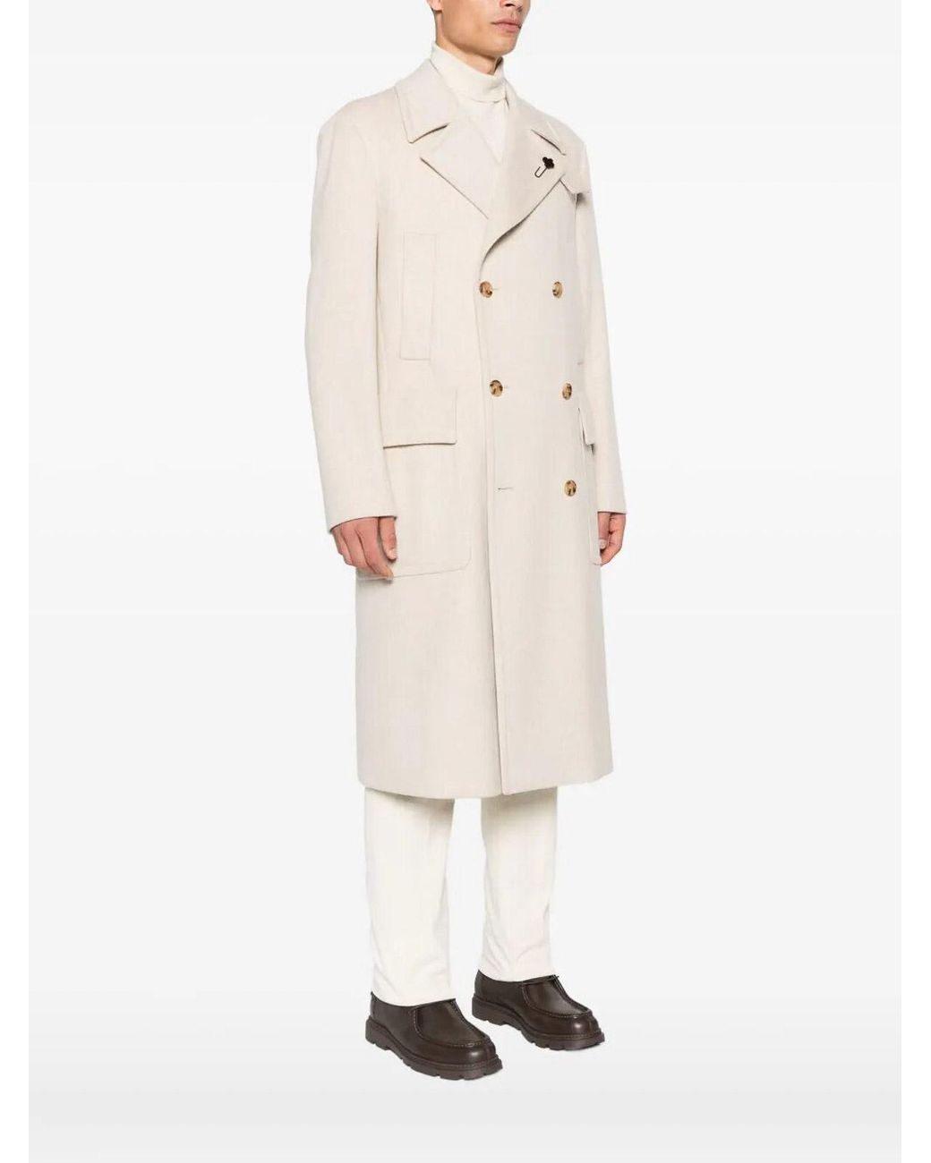 Lardini Natural Coat for men