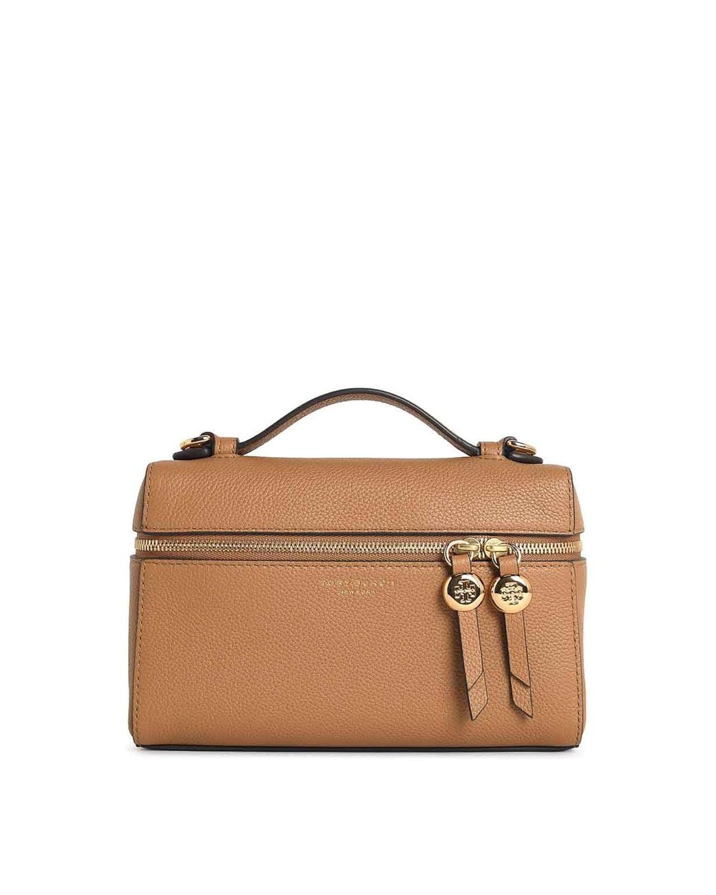 Tory Burch Brown Romy Slim Mini Bag