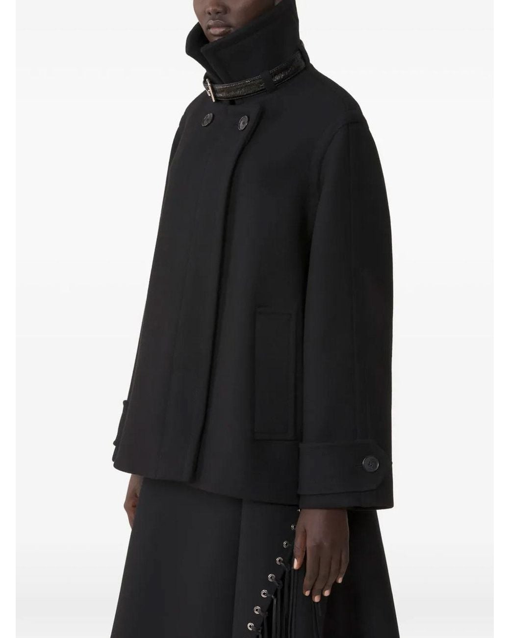 Lanvin Black Short Coat