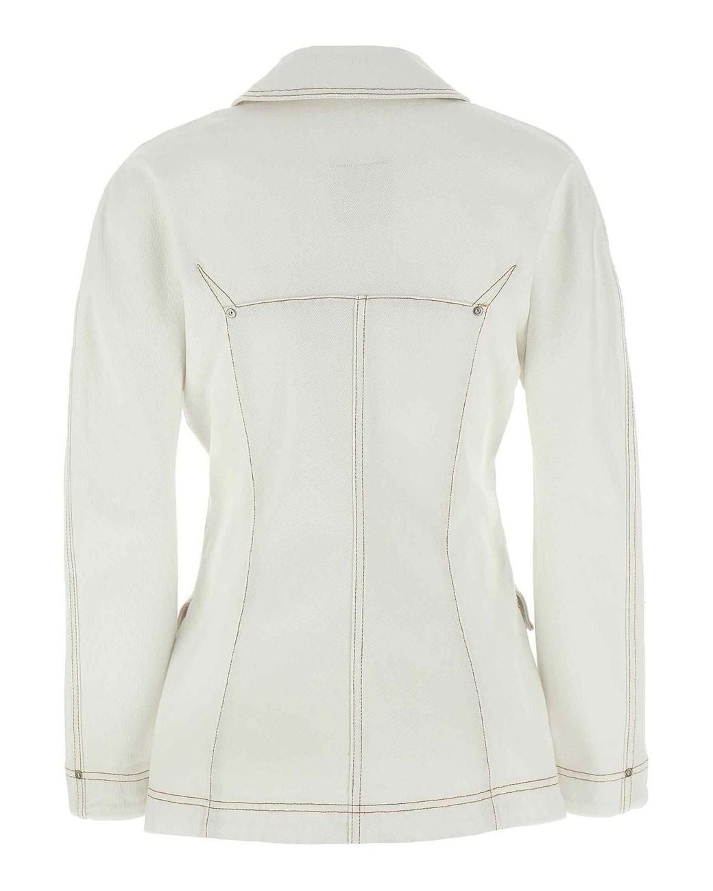 Givenchy White Denim Jacket