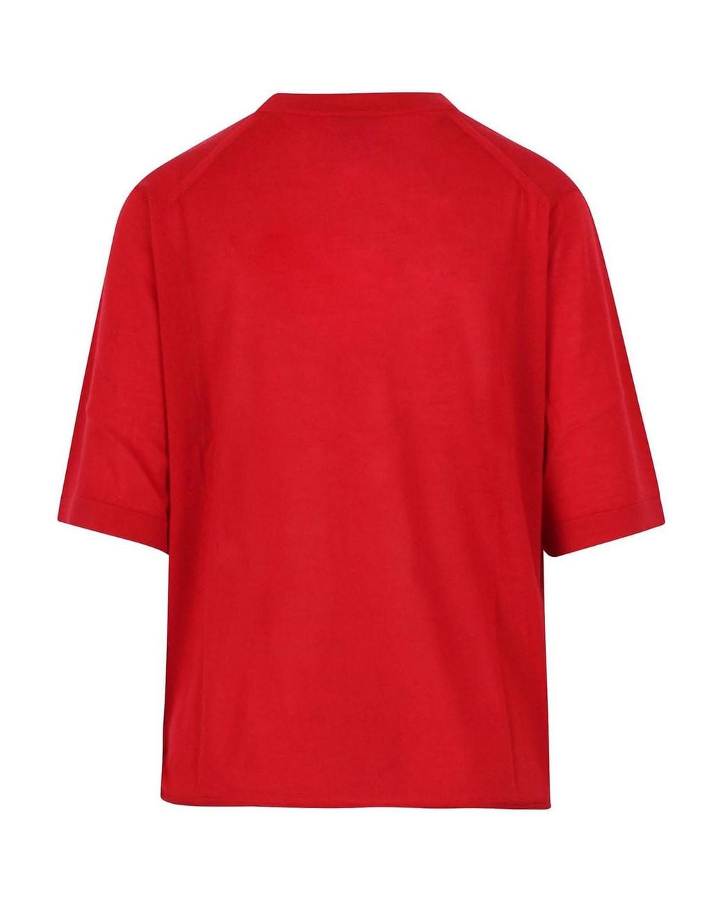 Loulou de Saison Red Cashmere T-Shirt