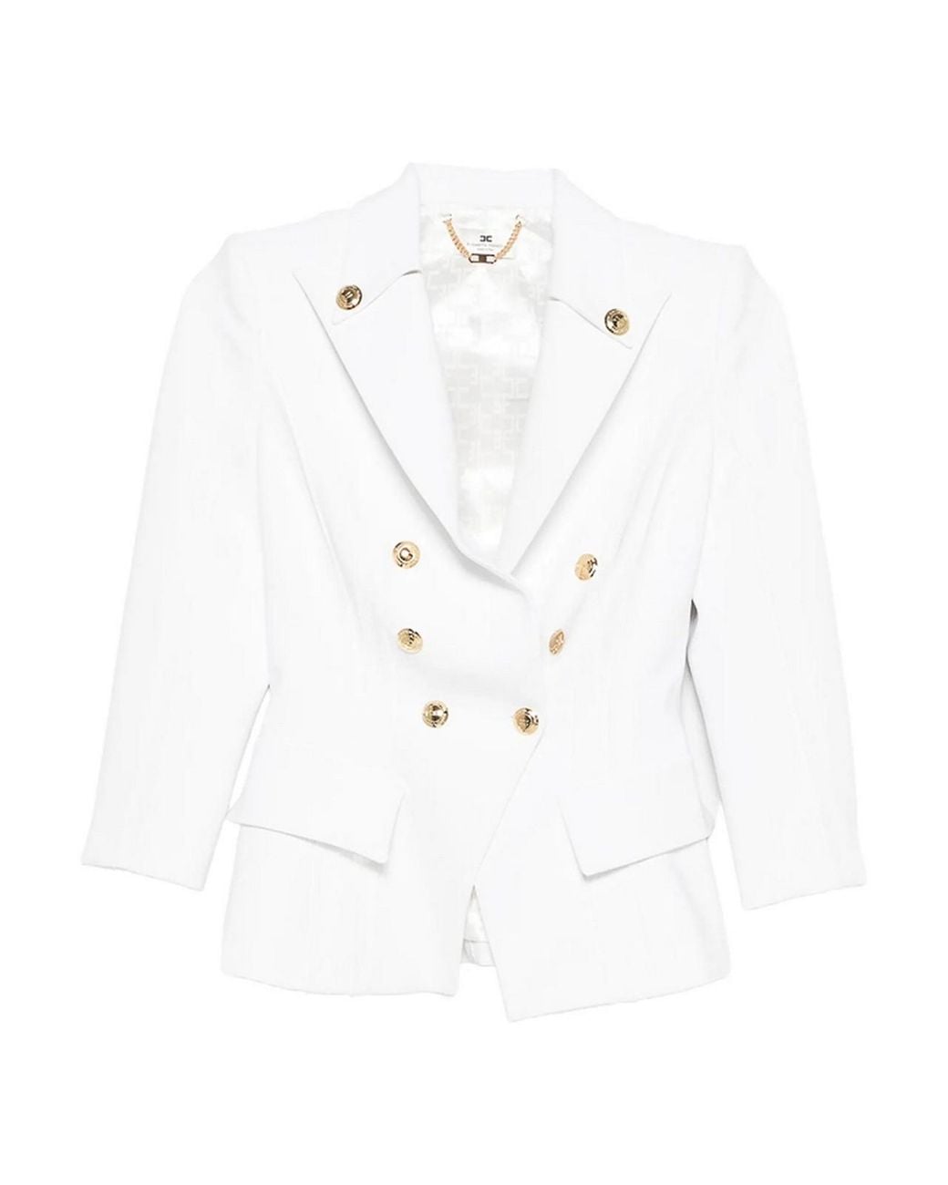 Elisabetta Franchi White Jacket