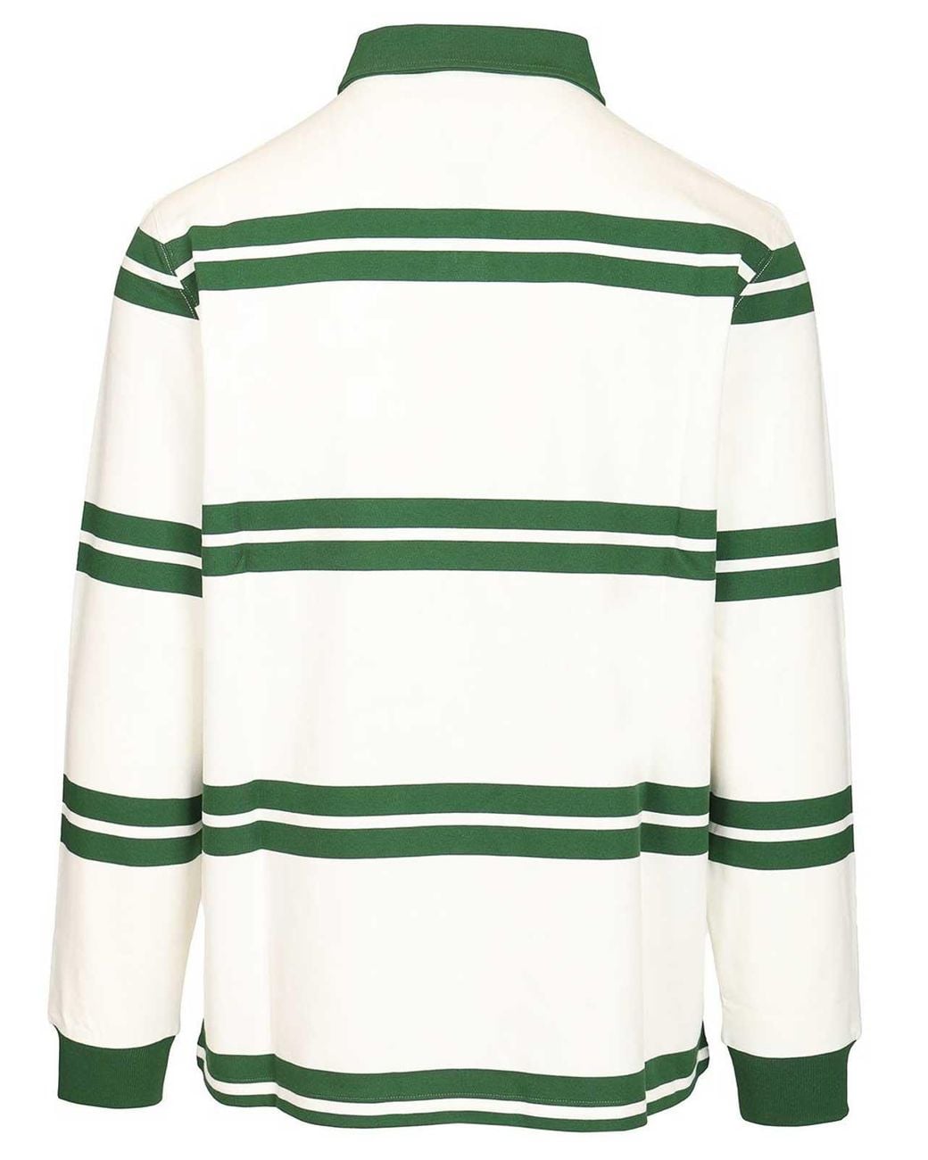 Drole de Monsieur Green D Mirror Striped Polo for men