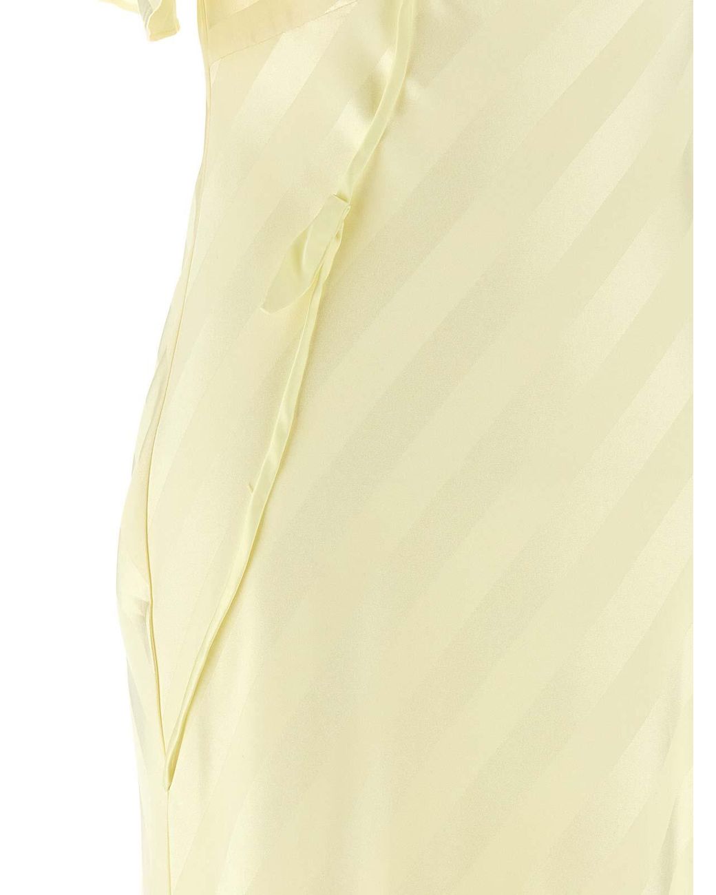 Self-Portrait Metallic Long Dress