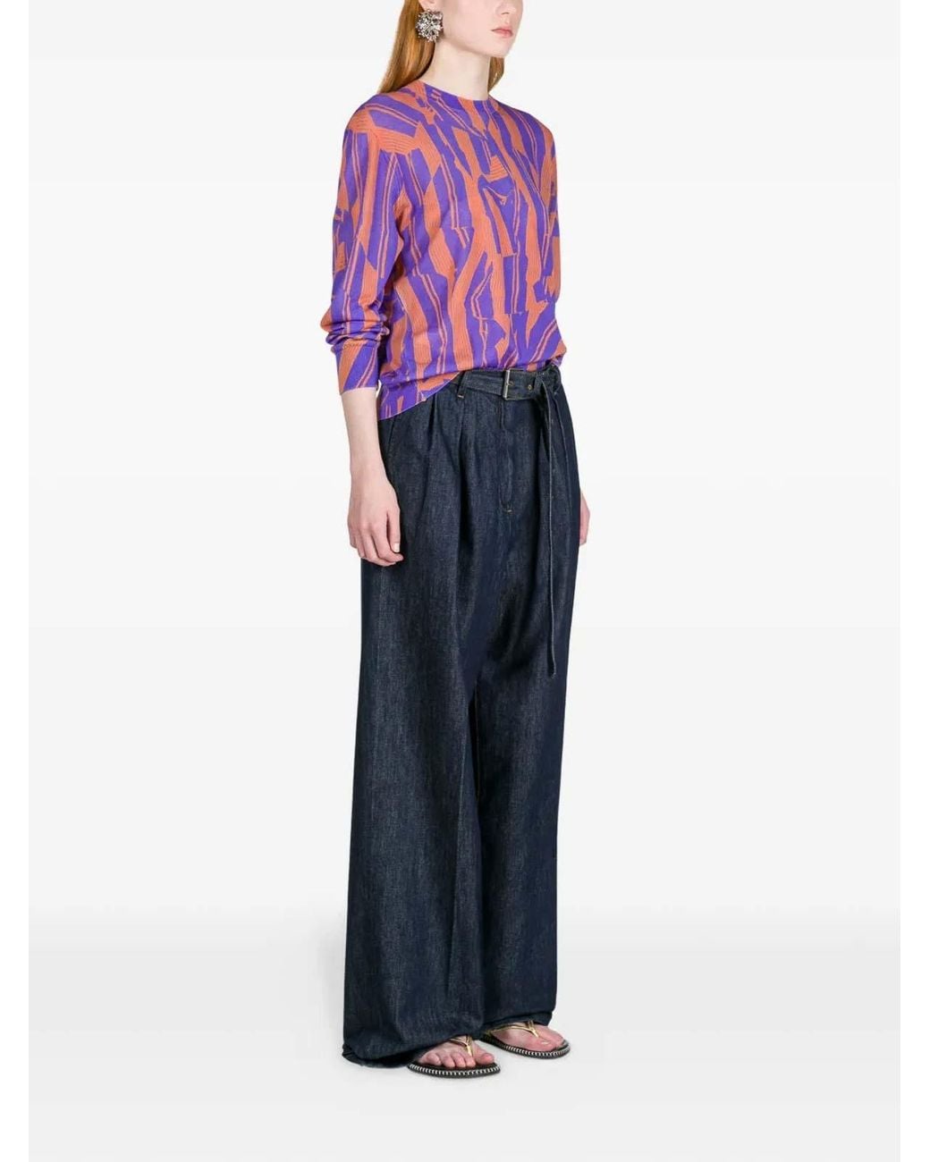 Vaqueros Rectos Dries Van Noten de color Blue
