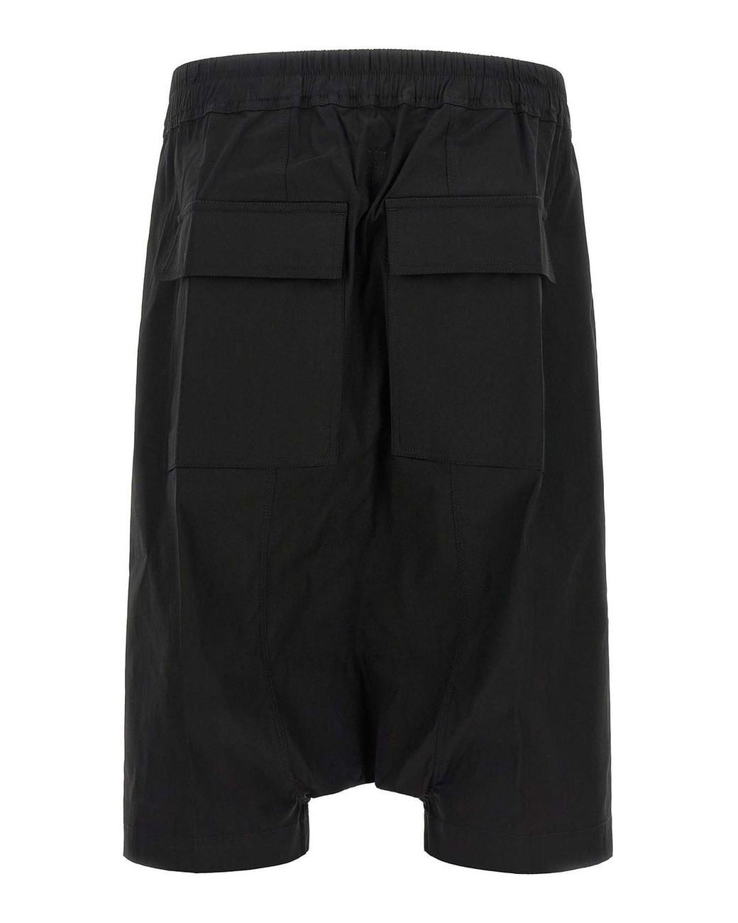 Rick Owens Black Rick S Pods' Bermuda Shorts for men