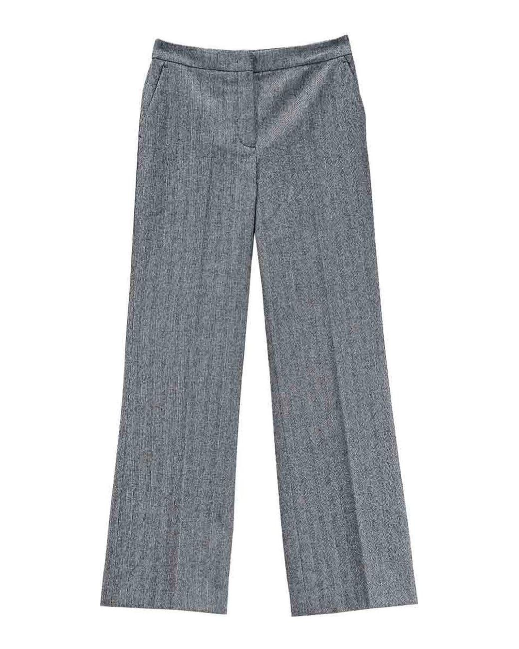 Karl Lagerfeld Blue Tweed Pants