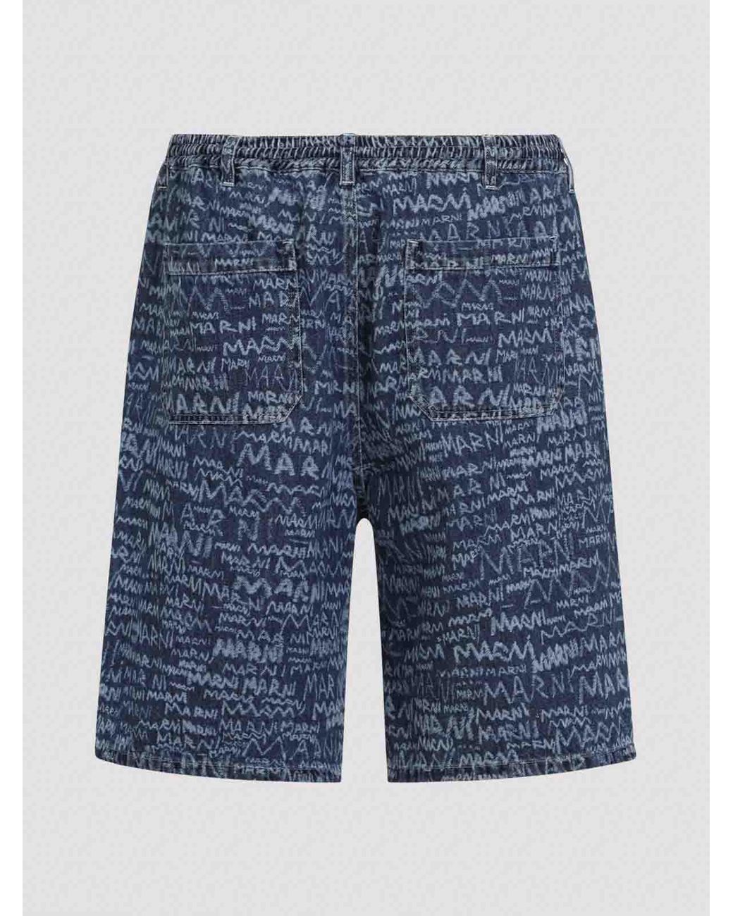 Shorts Marni de hombre de color Blue