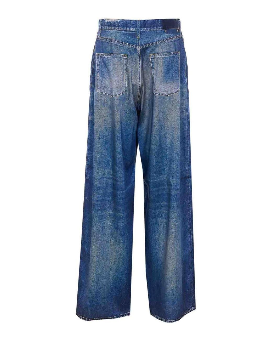 Golden Goose Deluxe Brand Blue Journey Boyfriend Pants