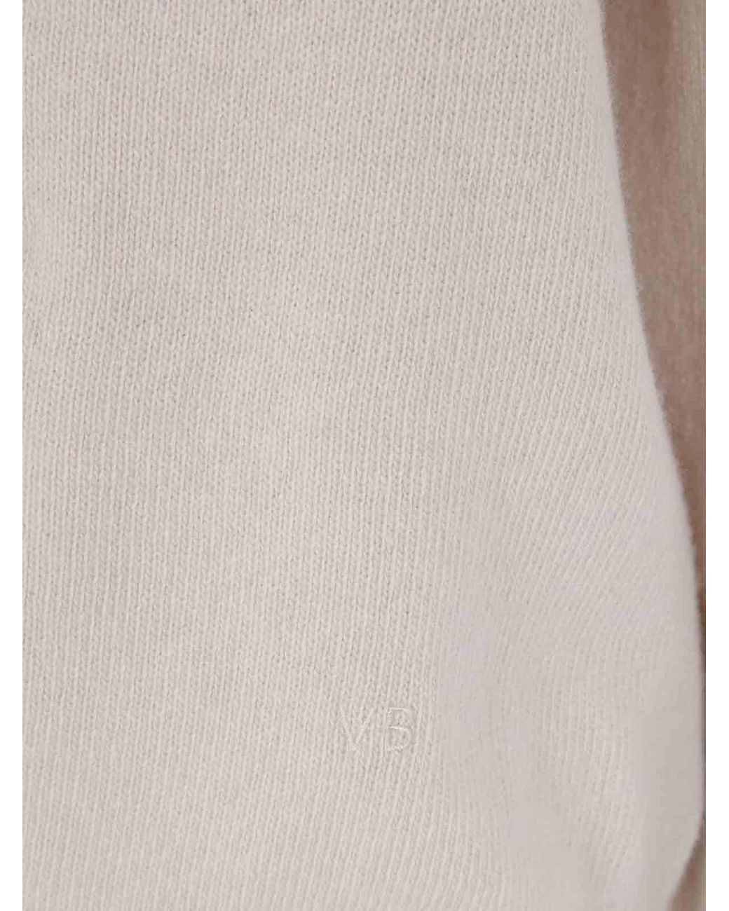 Victoria Beckham White Polo Collar Jumper