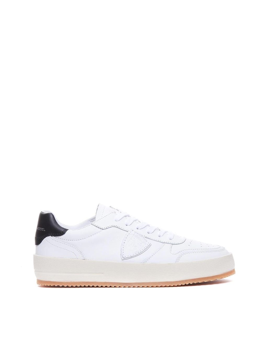 Philippe Model White Nice Low Sneakers for men
