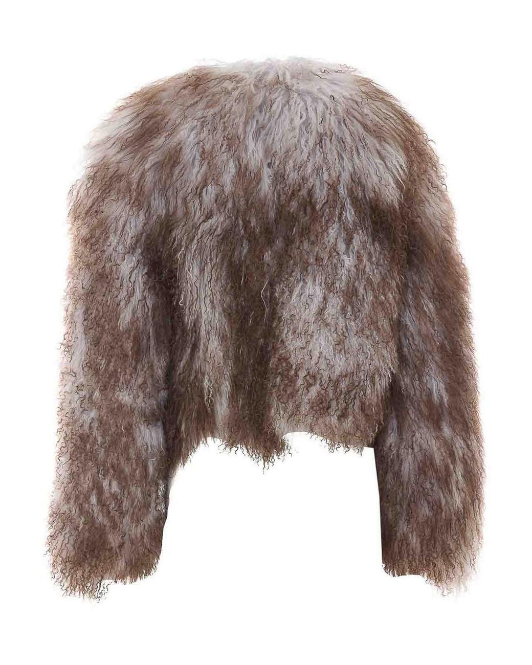 S.w.o.r.d 6.6.44 Brown Fur Jacket