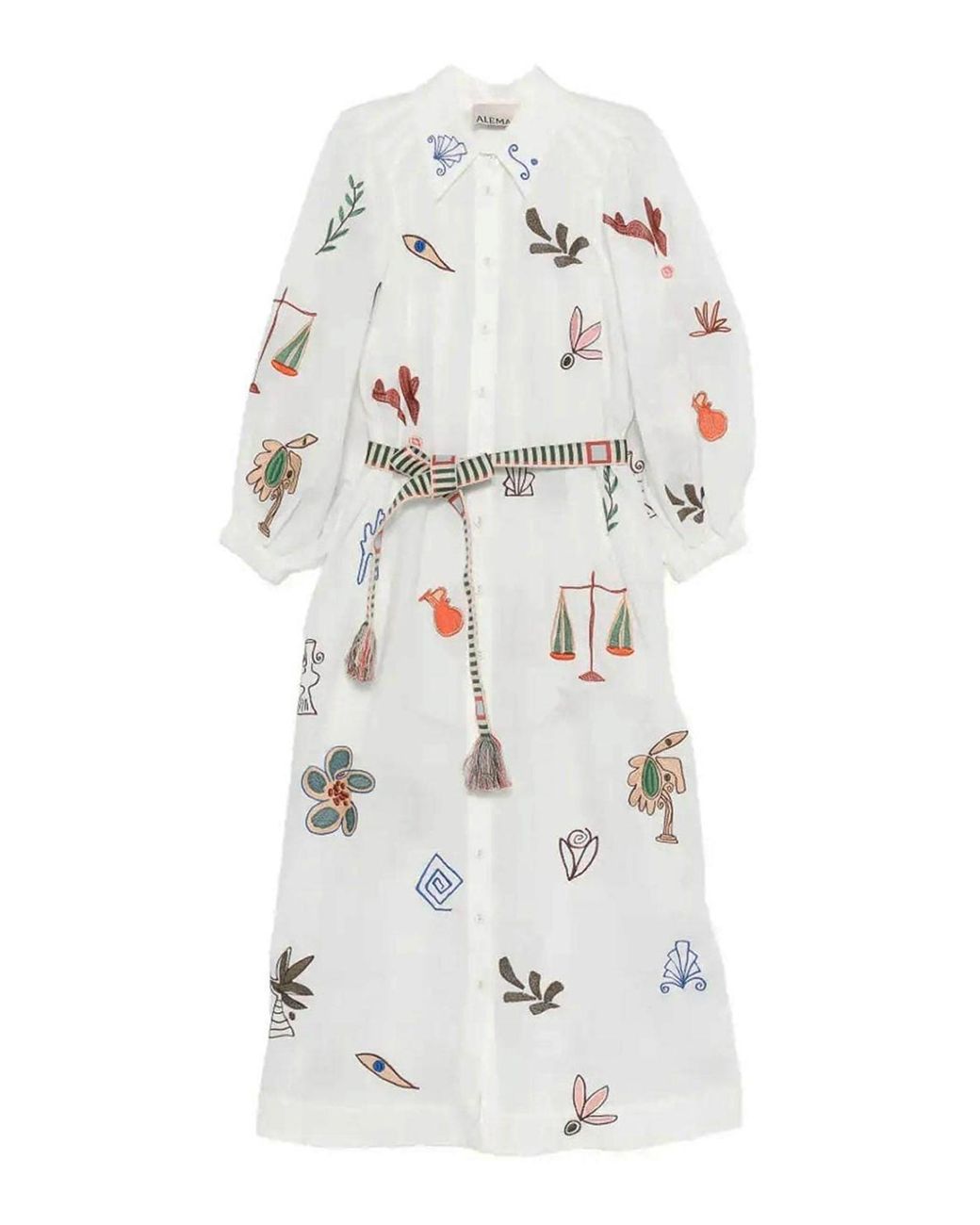 ALÉMAIS White Shirt Dress