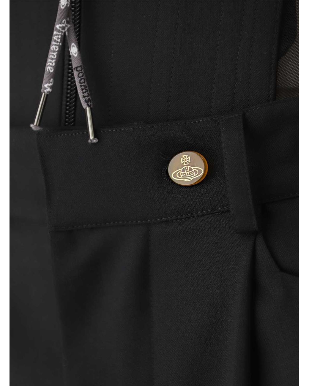 Vivienne Westwood Black Macca Cosert Trouser