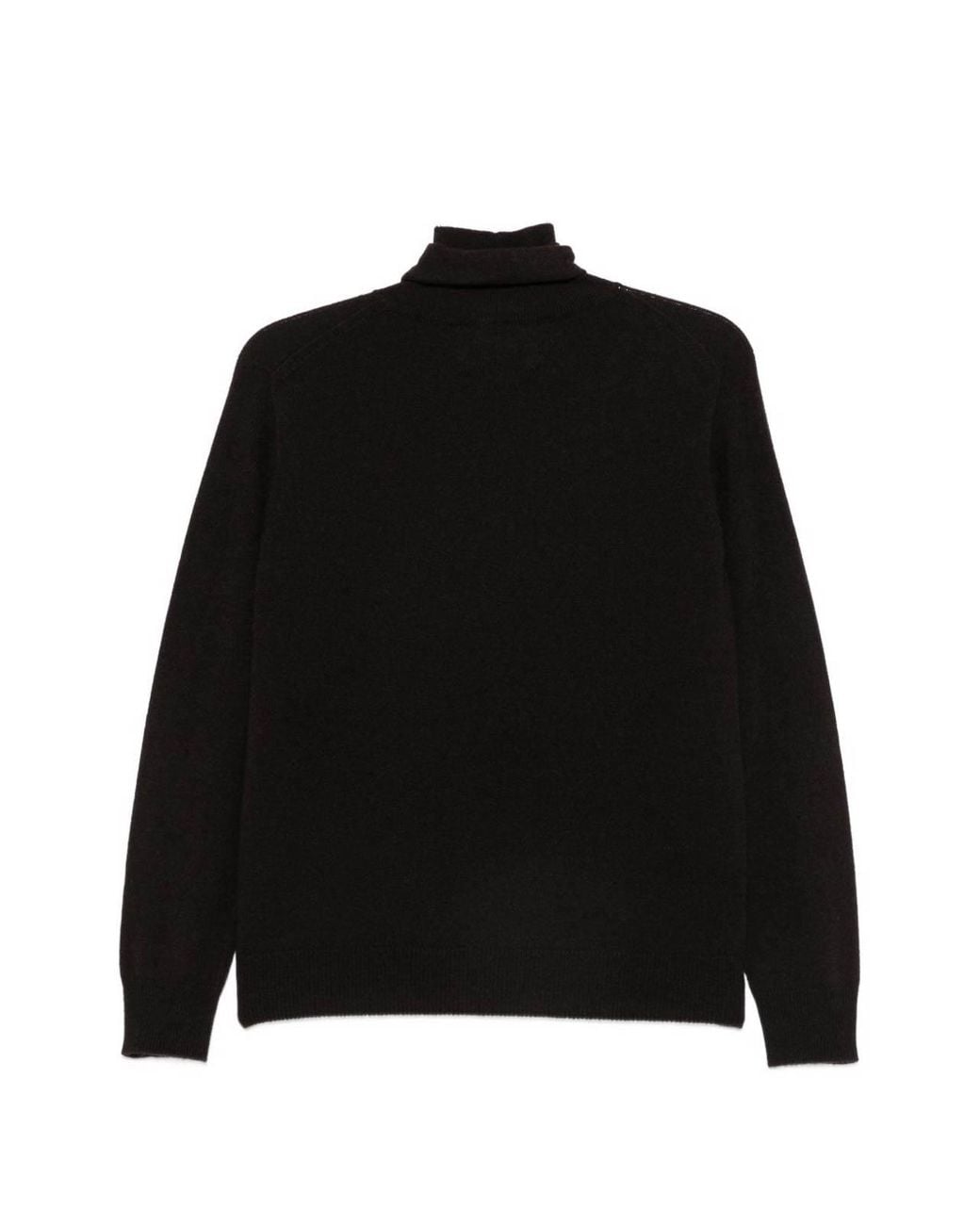 Pull Col Rond Vanisé en coloris Black