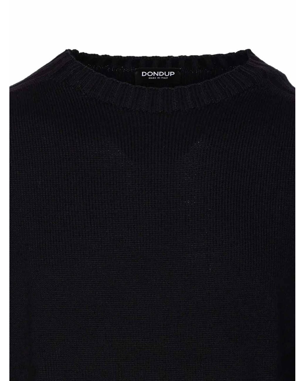 Dondup Blue Girocollo Sweater for men