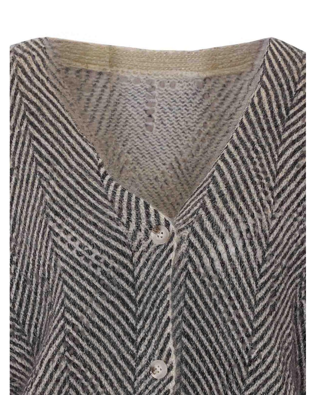 Twinset Gray Cardigan