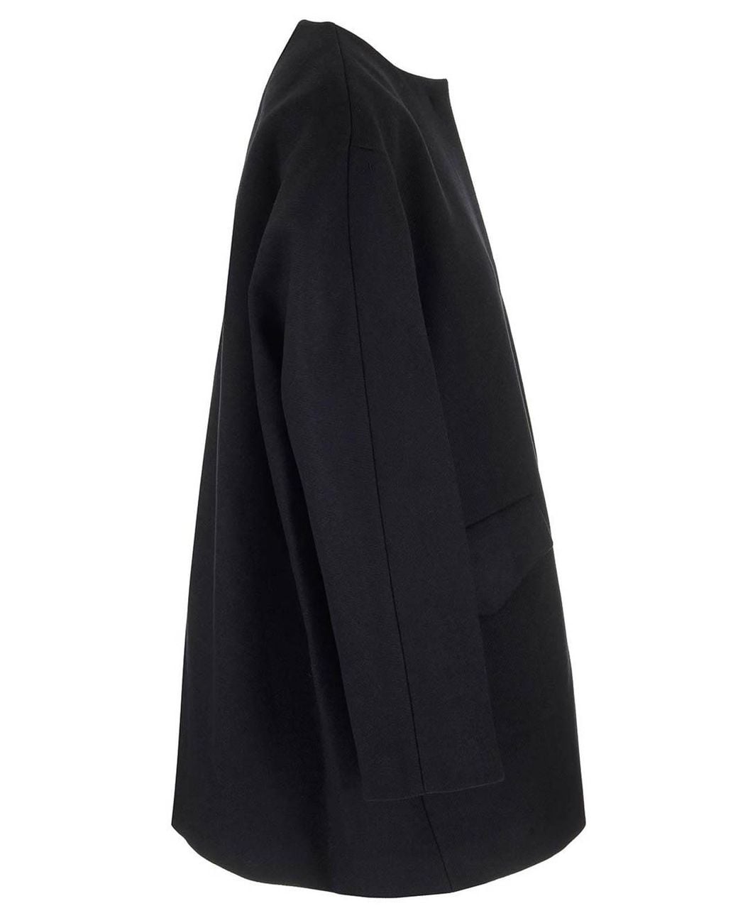 Theory Blue Recycled Wool Coat