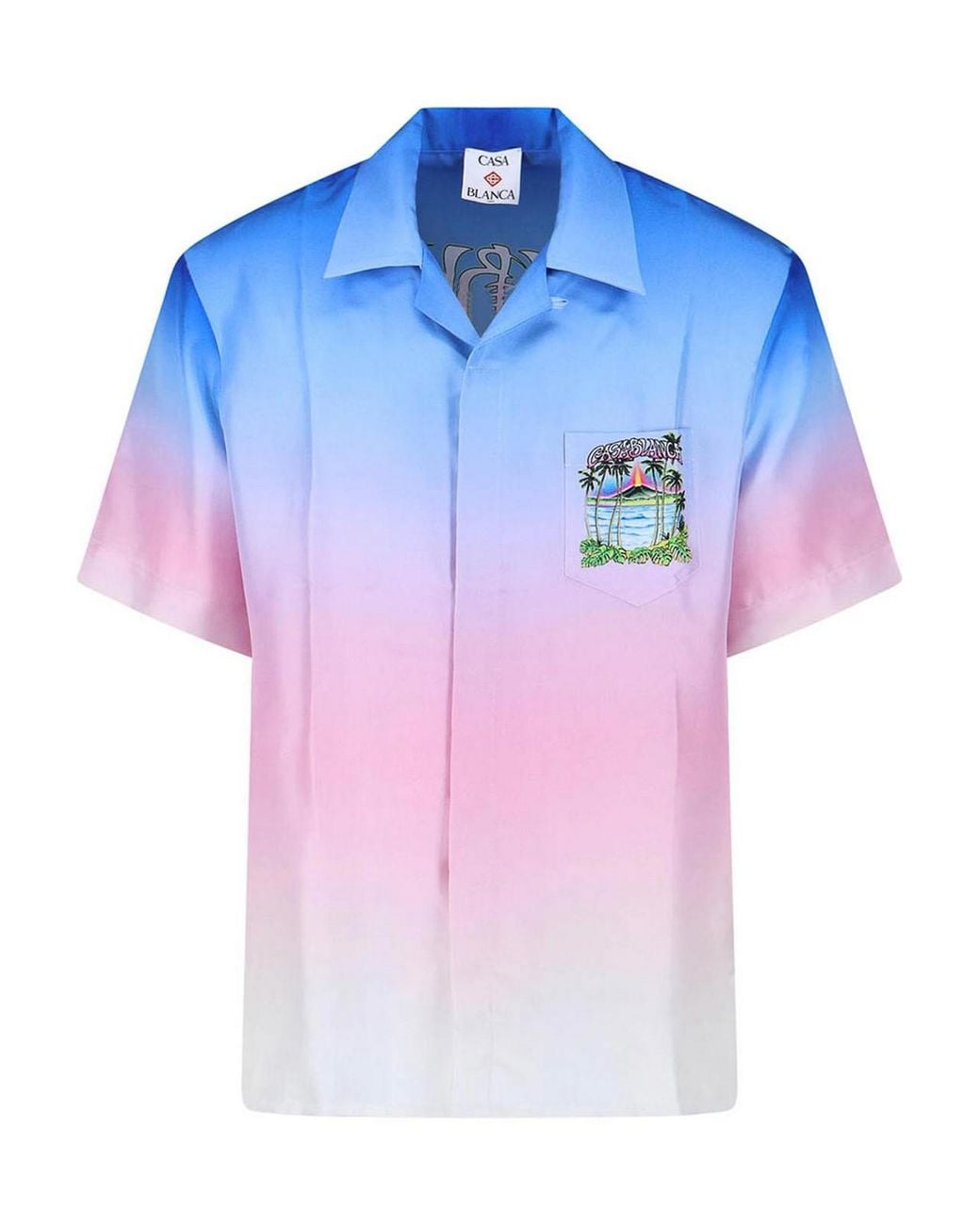 Casablanca Blue Shirt for men