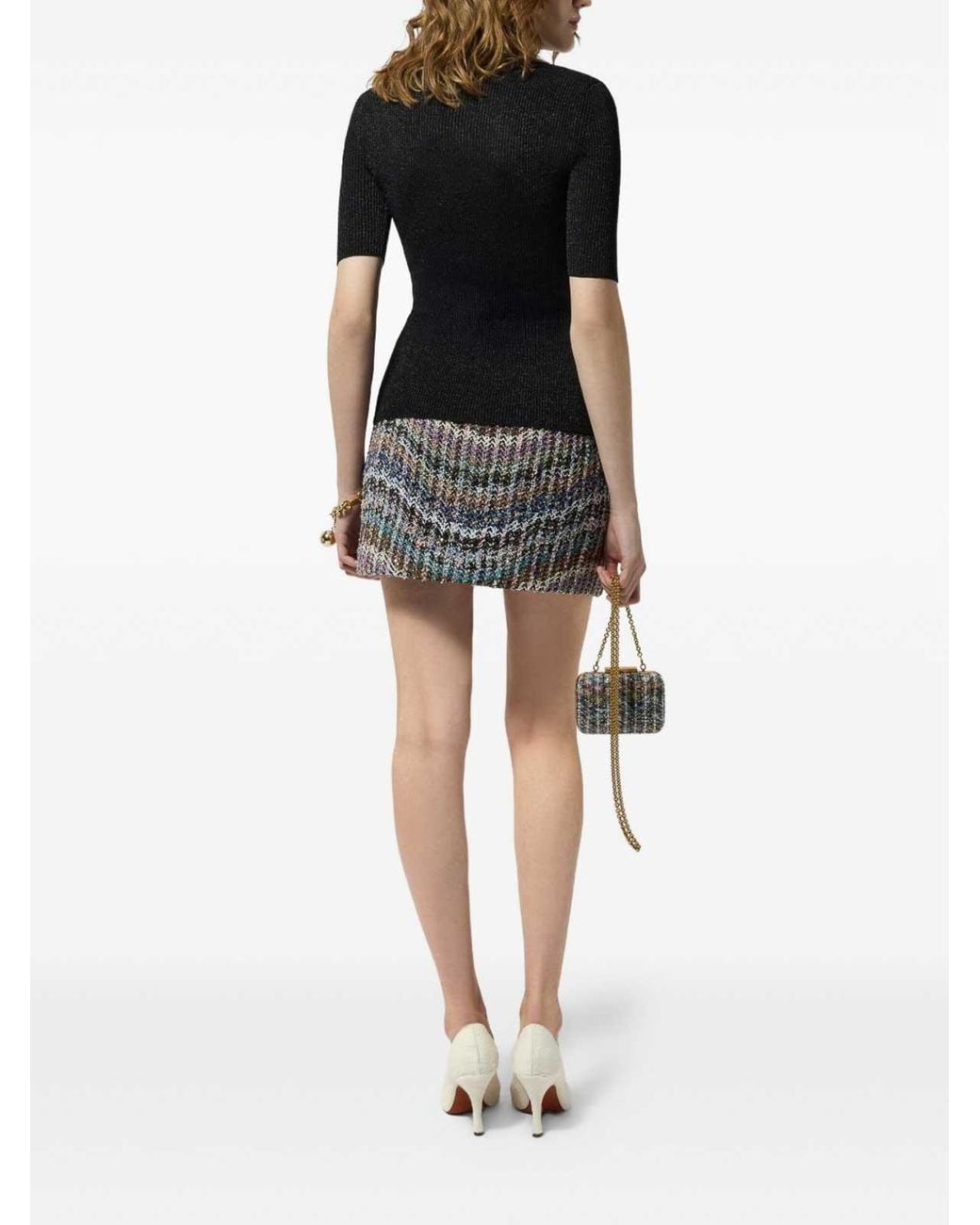 Missoni Gray Mini Skirt