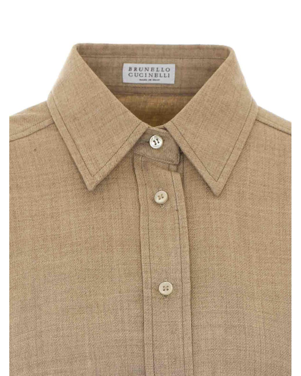 Brunello Cucinelli Natural Shirt