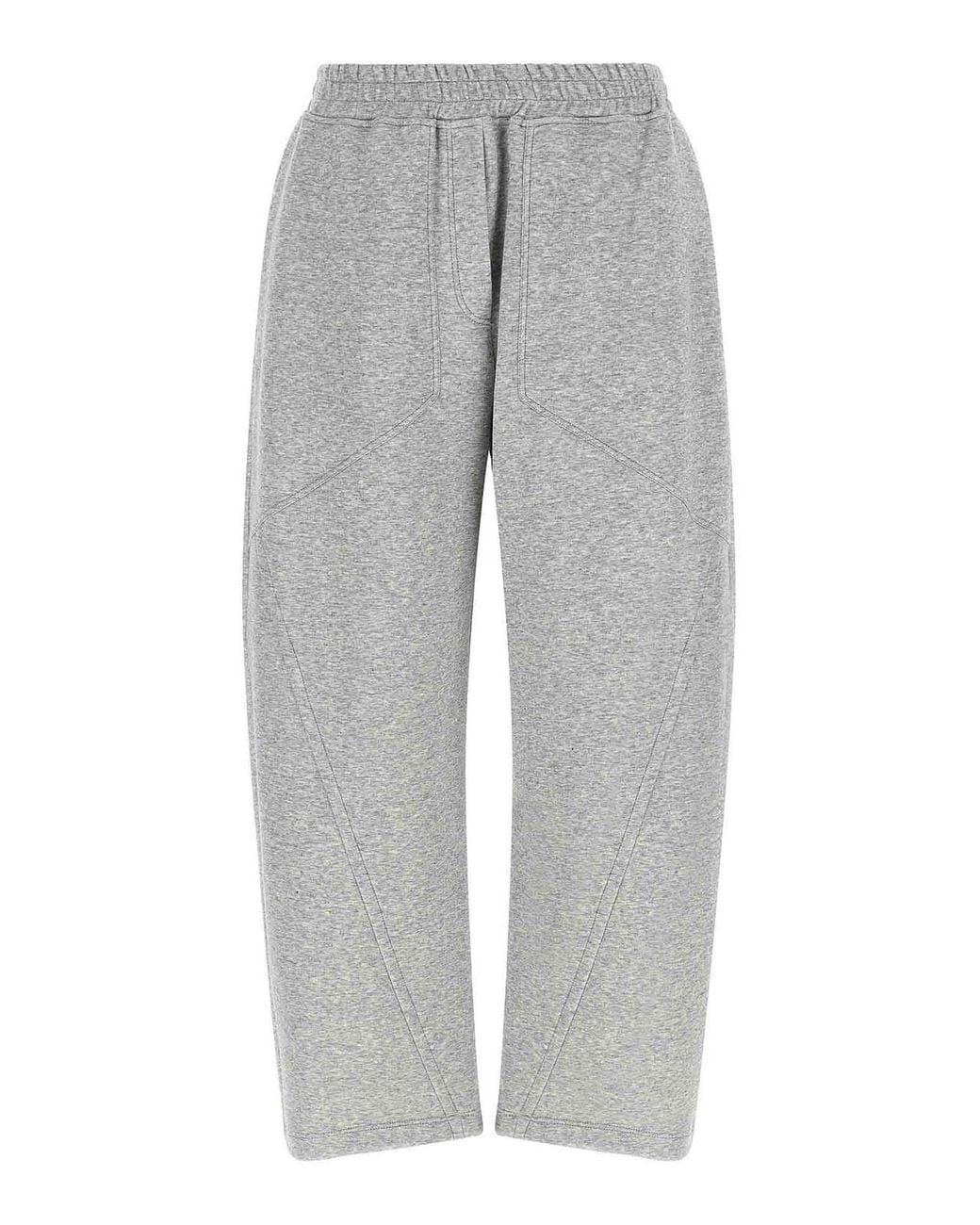 Brunello Cucinelli Gray Cotton-Cashmere Joggers