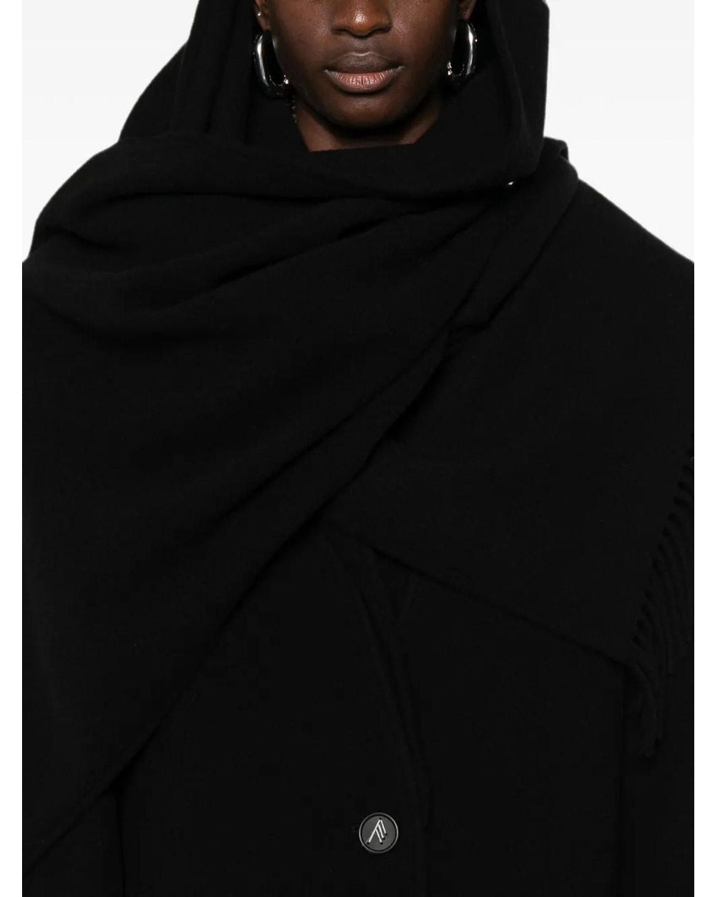 The Attico Black Coat