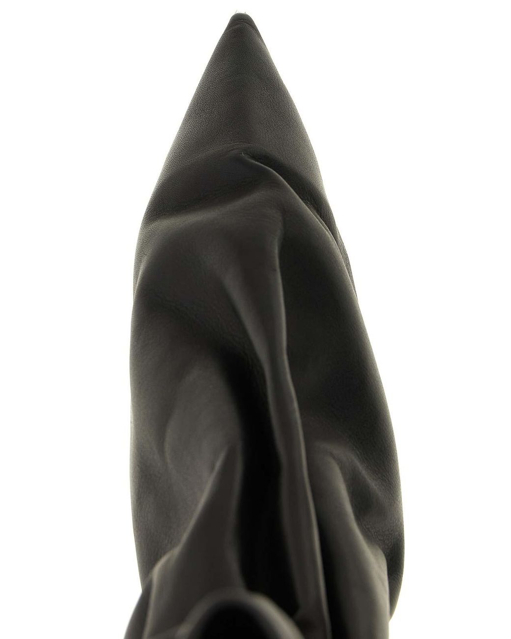 Rick Owens Black Pull On Cuffed Taquito' Ankle Boots