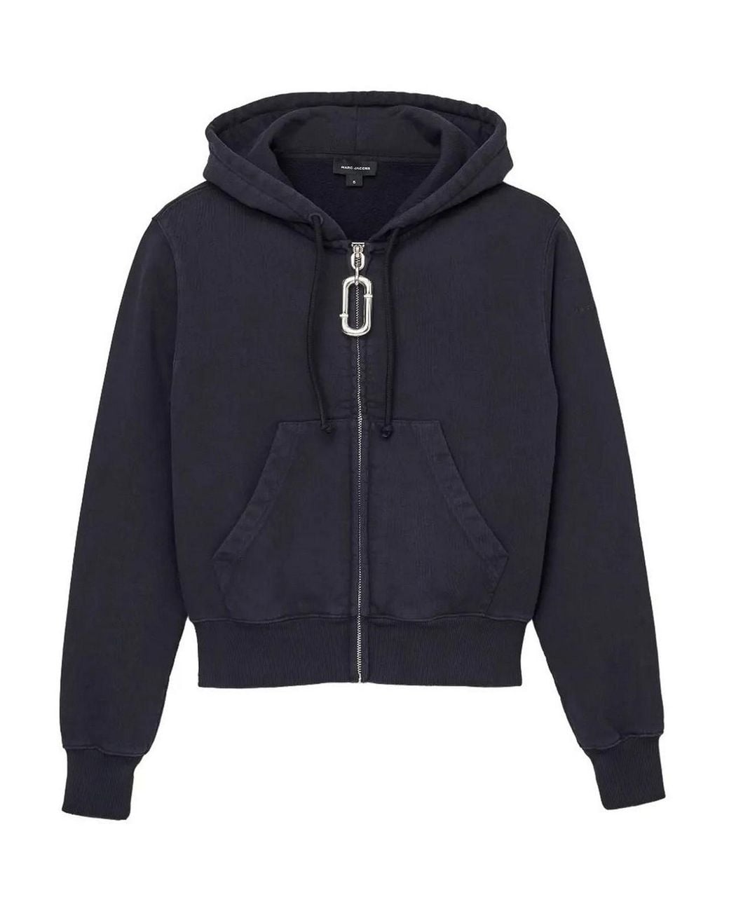 Marc Jacobs Blue Pop J Marc Cropped Zip-Up