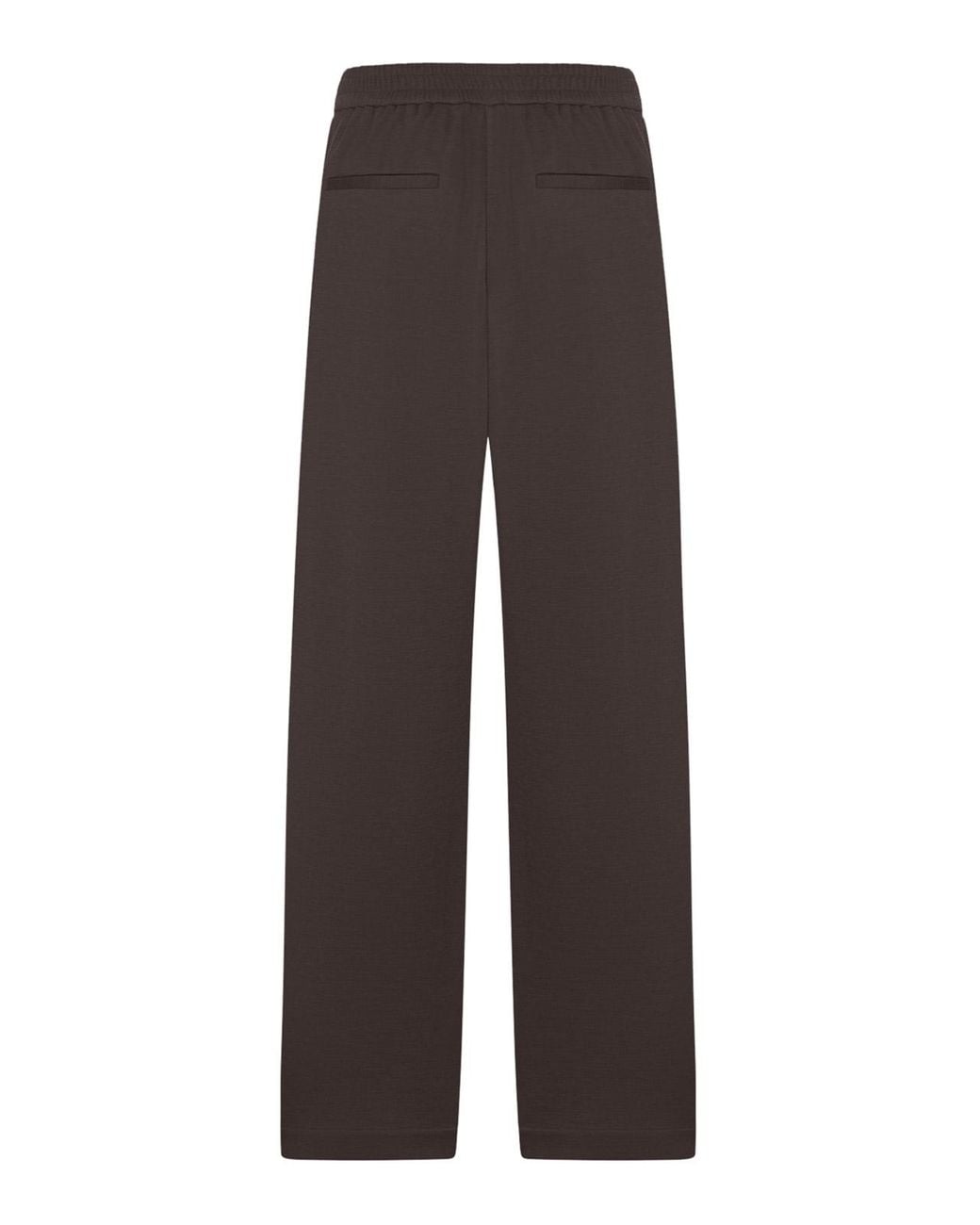 Brunello Cucinelli Brown Wide Leg Trousers With Drawstring