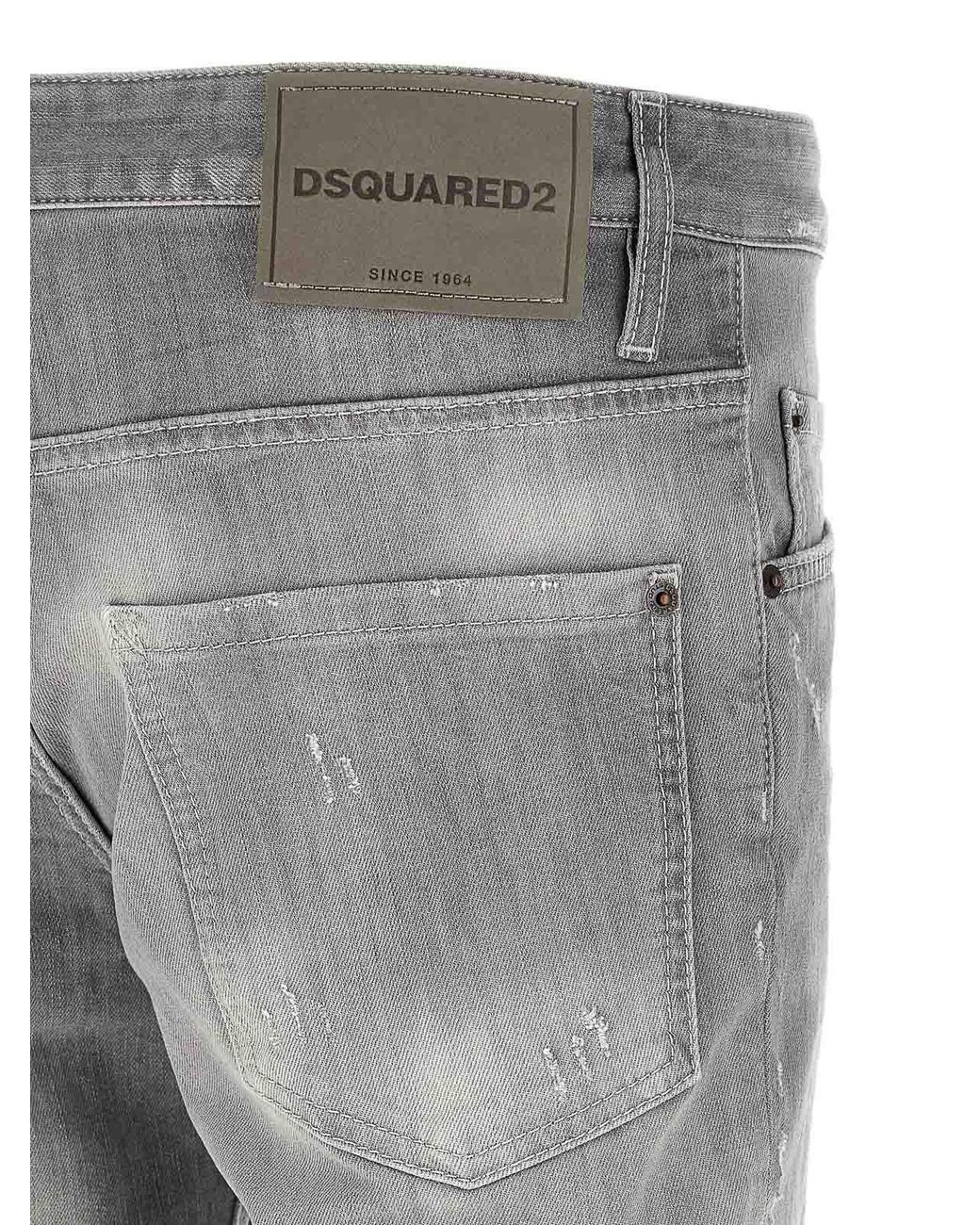 DSquared² Gray 5 Tasche' Jeans for men