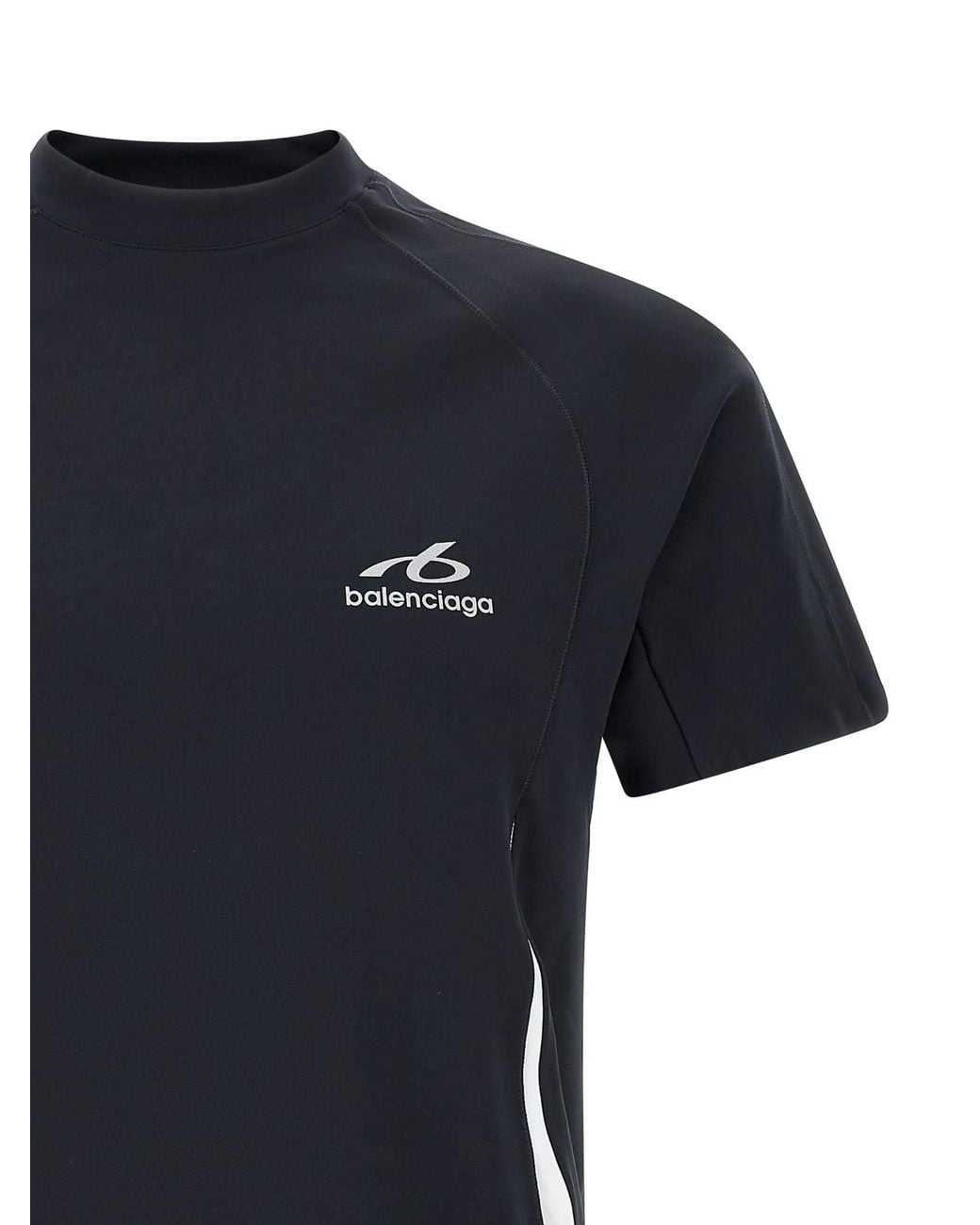 Balenciaga Black Techwear T-Shirt for men