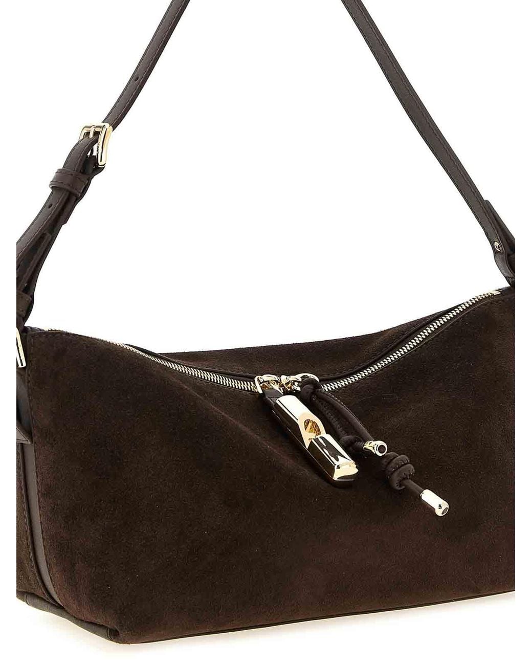 Furla White Debby' Shoulder Bag