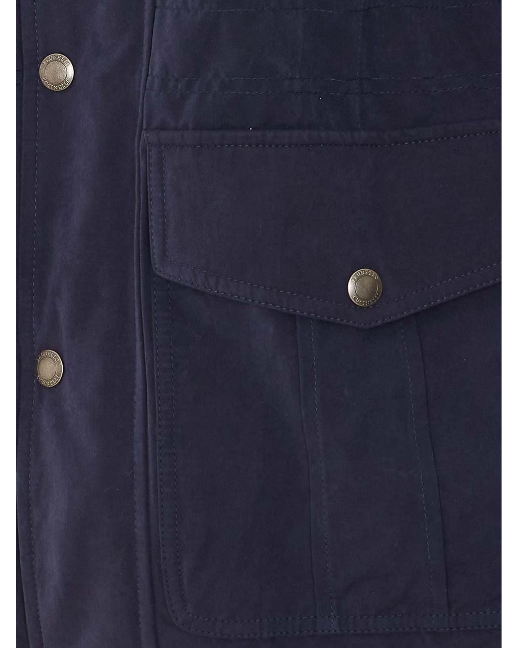 Brunello Cucinelli Blue Outerwear for men